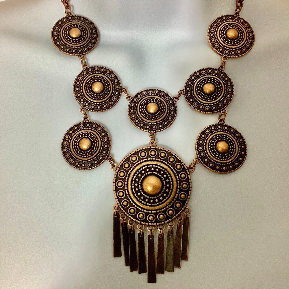 Copper Color Necklace